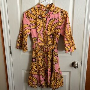 Farm Rio Banana Tunic Dress